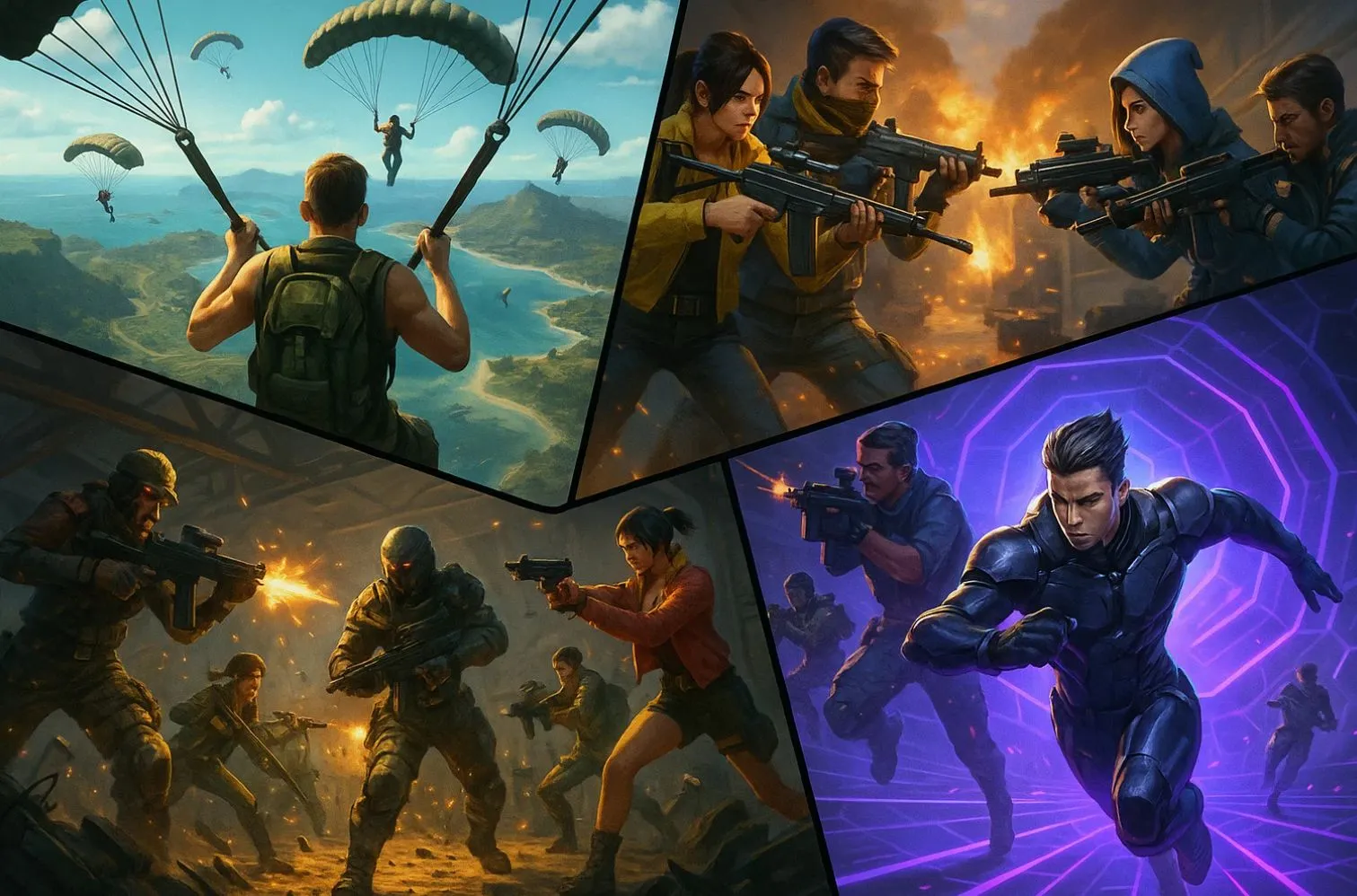 Режимы игры в Free Fire