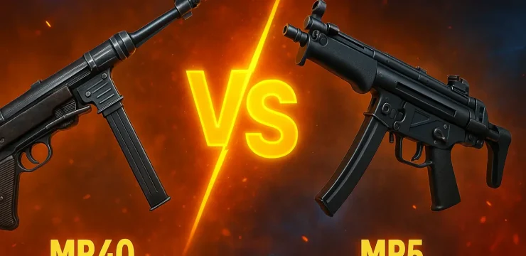 Сравнение MP40 и MP5 в Free Fire — характеристики и эффективность