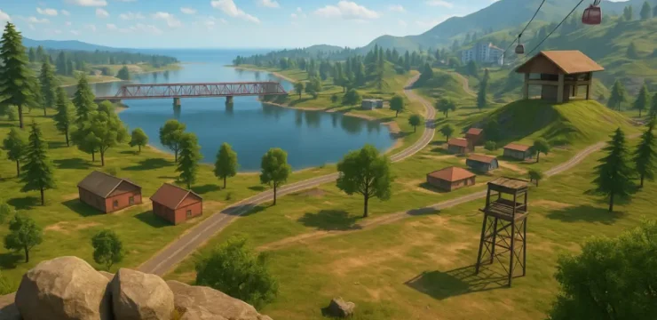 Purgatory в Free Fire — секретные точки и выгодные позиции