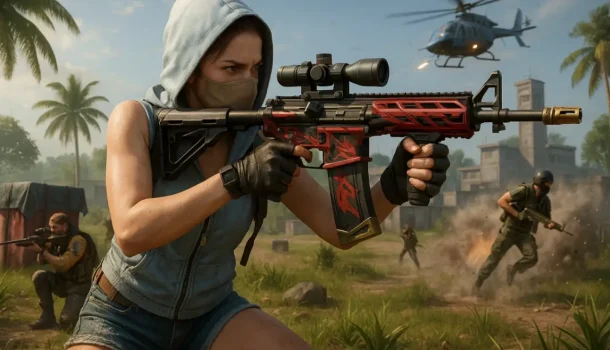 Battle Royale Free Fire — лучшие настройки и оружие для 2025 года