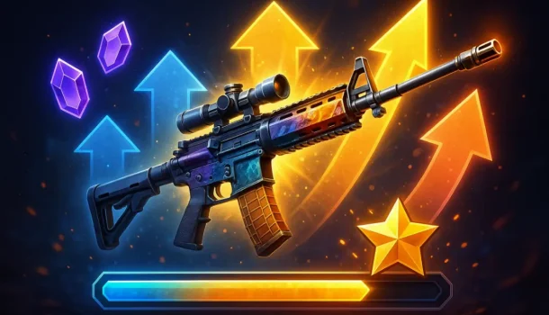 Новая система прокачки оружия в Free Fire после обновления OB49