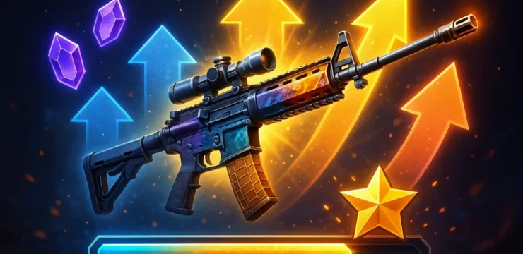 Новая система прокачки оружия в Free Fire после обновления OB49