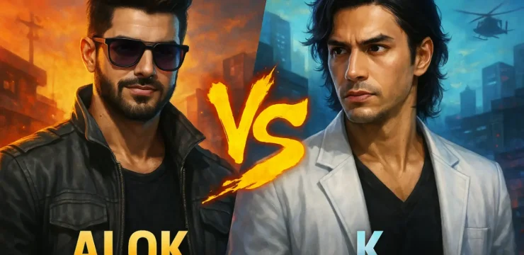 Alok или K в Free Fire — сравнение персонажей и выбор для режима