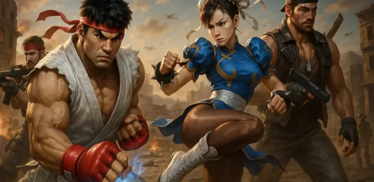 Free Fire x Street Fighter — новые скины, режимы и награды